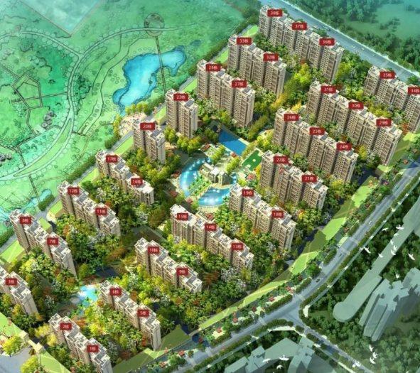 鸿信·南茶御景-北门